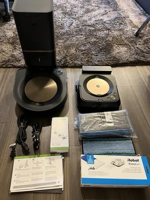 Roomba S9+ and Braava M6 Mop Combo With Accessories! - Image 1 of 4