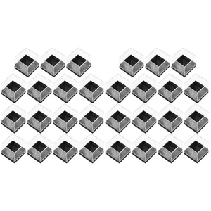 2 Pack Transparent Display Box Specimen Storage Clear Cube Mineral - Picture 1 of 12