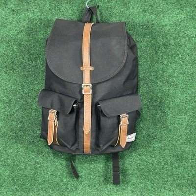 Herschel Supply Co Backpack 15" Black Brown Dawson Satchel Bag Laptop Bag - Image 1 of 4