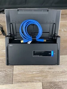Fujitsu ScanSnap ix500 Wireless Color Image Scanner PA03656-B005 AC Adapter USB - Picture 1 of 17