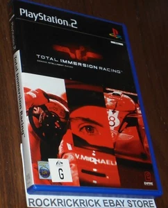 PLAYSTATION 2 GAME TOTAL IMMERSION RACING INCLUDES MANUAL PAL - Foto 1 di 3