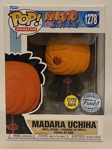 Brand New Funko Pop! Vinyl Naruto #1278- Madara Uchiha Glow (Exclusive) - Picture 1 of 1