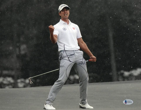MASTERS ADAM SCOTT SIGNED AUTO PGA TOUR 11X14 PHOTO AUTHENTIC BAS BECKETT COA 1 Cover