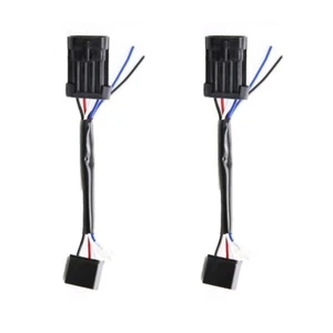 5-3/4 Inch LED Headlight Wire Harness Adapter For Street Glide Road King Motor - Picture 1 of 8