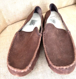 UGGPPURE 1006477 Mokassin Herren Freizeitschuhe Braun Hausschuhe Größe 8 - Bild 1 von 7