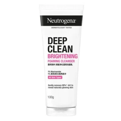 [NEUTROGENA] Limpiador Facial Espuma Iluminadora Limpieza Profunda 100g NUEVO Foto 1 de 3