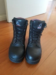 Steel Blue Women s Lace Up Safety Boots Size 6.5 - Picture 1 of 9