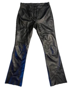 Prague 100% Genuine Real Leather Pant - Picture 1 of 7