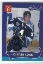 2000-01 Toronto St. Michael's Majors (OHL) Tyler Cook (autograph)
