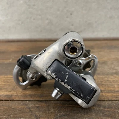 Câmbio traseiro vintage Shimano Deore XT RD-M730 gaiola curta década de 1980 MTB 6s B1 - Imagem 1 de 4