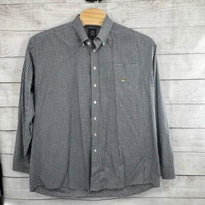 Camicia western Cinch manica lunga con bottoni a quadri a quadri 2XL cowboy rodeo - Foto 1 di 9