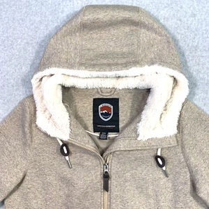 1 Madison Expedition Collection Hoodie Damen Medium Jacke Kunstfell gefüttert Kapuze - Bild 1 von 10