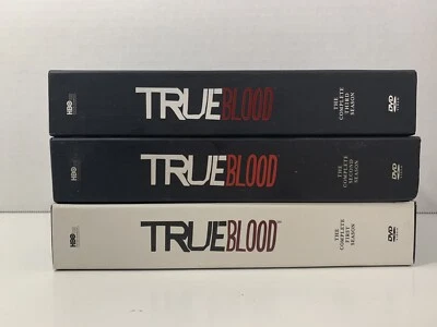 True Blood: The Complete First Second Third Seasons 1 2 3 DVD lot boxed sets - Image 1 of 3