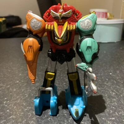 2001 Power Rangers Wild Force Isis Megazord Robot 6" Action Figure Missing Bits - Image 1 of 4