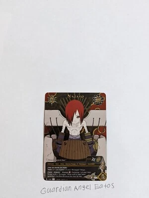 Naruto TCG CCG Nagato Card Super Rare Foil Near Mint English - Image 1 of 3