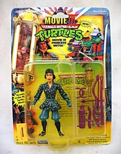 Vintage TMNT Action Fig - Movie III Princess Mitsu - Sealed on Card - Playmate - Bild 1 von 7