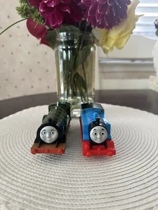 Thomas the Train Thomas & Emily  Lot Of 2 Trackmaster Motorized Engine Tested - Picture 1 of 6
