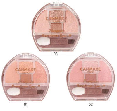 [US SELLER] CANMAKE Plumpuku Coordination Eyes 4 Types Eyeshadow- Pick Your Own - Image 1 of 4