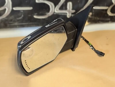 2015-2019 Chevy Silverado GMC Sierra 2500HD 3500HD LH Mirror Chrome Power Fold Foto 1 de 4