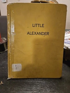 Little Alexander Book By Bess Schiff 1955 - Picture 1 of 8