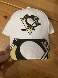 NHL Reebok Pittsburgh Penguins Mens Fitted Hat Brand New With Stickers Size L/XL - Picture 1 of 3