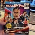 BULLET TRAIN (Blu-Ray + DVD + Digital) New Sealed