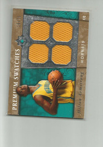 2006-07 ULTIMATE COLLECTION PREMIUM SWATCHES #PRHA HILTON ARMSTRONG  18/75