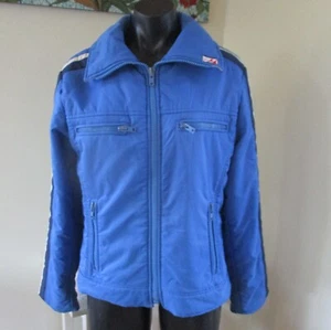 Vintage Retro 80's Royal Blue Women's Ski Jacket ~ Margot Australia - Picture 1 of 7