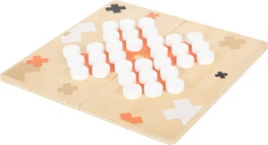 Gesellschaftsspiel Mühle und Solitär Gold Edition aus Holz Legler Small Foot - Bild 1 von 11