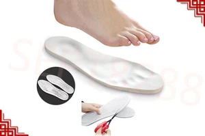 Neu Paar Unisex Memory Foam Schuheinlagen Fußpflege Komfort Schmerzlinderung alle Größen - Bild 1 von 4