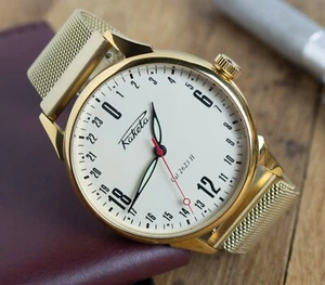 Raketa 24 Stunden Herrenarmband Vintage Uhr UdSSR seltene Herrenarmbanduhr Geschenk für Herren - Bild 1 von 12