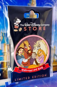 Disney Pin DEZ - National Pet Day - BELLE RAPUNZEL LE 250 Princess - Bild 1 von 1