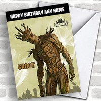Guardians Of The Galaxy 2 Baby Groot Frauduleux Personnalise Joyeux Anniversaire Art Carte Ebay