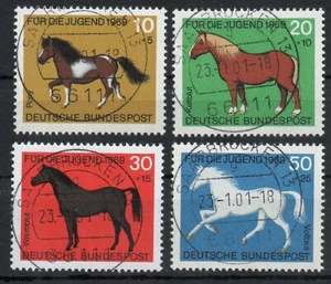 Alemania RFA / BRD 1969, Caballos, № Mi 578-581, CTO - Imagen 1 de 1