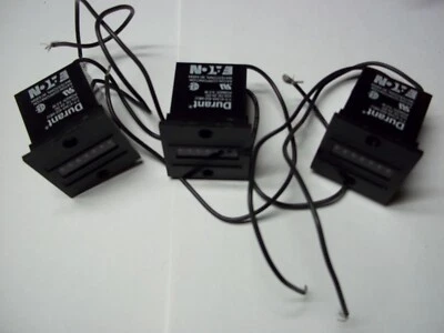 3 contadores Durant 24 VCC usados limpios 7 Y 41349 402 MEU ENVÍO GRATUITO Foto 1 de 2