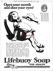 1927 Advert LIFEBUOY SOAP 'For Health' Original Art Deco Era Print Ad 742/02xxx - Picture 1 of 2