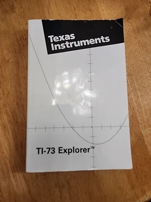 Texas Instruments TI-73 Explorer User Guide Manual - Image 1 of 4