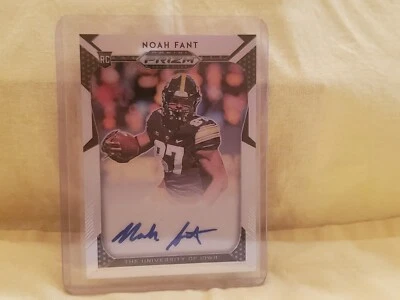Noah Fant 2019 Prizm Draft Picks Silver Auto - Image 1 of 2