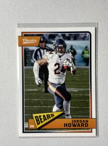 2018 Panini Classics Jordan Howard #18 rote Rückseite parallel #'d/299 Bären NFL - Bild 1 von 2