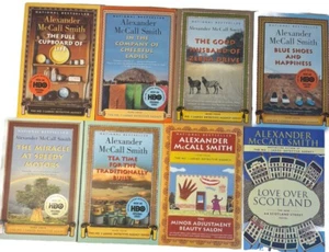 Book Lot 8: The No. 1 Ladies Detective Agency Alexander McCall Smith & Bonus Bk - Picture 1 of 4