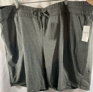 Jockey Men’s Jersey Shorts Sleep Lounge Gray Size 3XL