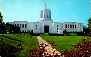 Postcard Salem Oregon State Capitol Vintage c1950s Unposted Chrome - Picture 1 of 2