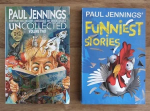 Paul Jennings Books a x 2 Uncollected Vol 2 & Funniest Stories Clean - Picture 1 of 3