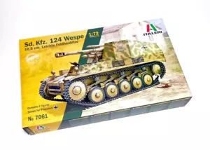 ITALERI 7061 Military Model 1/72 Sd.Kfz.124 Wespe Leichte Felhaubitze T7061 - Bild 1 von 2
