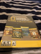 National Geographic Game Collection (4 Games) (PC-CD, 2010) - NEW Sealed