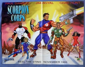 3 DOLCH POSTER 17"X 22" SIGNIERT SCHMITZ, GOLER, ROYAL TEAM ANARCHY SCORPION - Bild 1 von 3