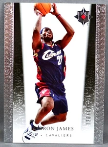 2006-07 UD Ultimate Collection Lebron James Juego Base #120/499 #22 Cavaliers - Imagen 1 de 2