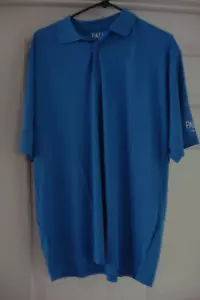 THE PALMS LAS VEGAS CASINO NYLON GOLF POLO SHIRT SIZE L - Picture 1 of 4