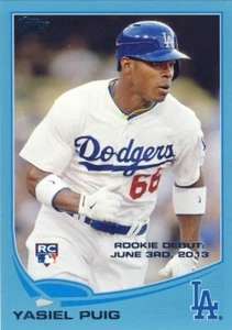 Actualización Topps 2013 Jasiel Puig Walmart Blue Rookie Dodgers #US330 CANTIDAD disponible - Imagen 1 de 1