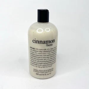 Philosophy Cinnamon Buns Shampoo Shower Gel & Bubble Bath 16 fl oz NWOB - Picture 1 of 4